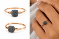 Ringe Pesavento Dame in Gold YCKTA019
